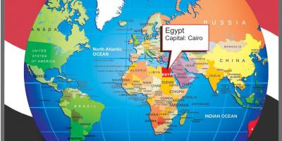 Kairo asukoha kohta world map