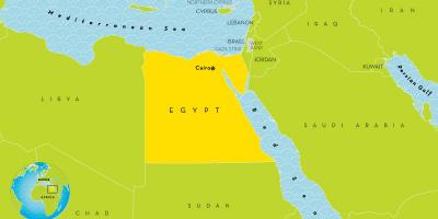 Pealinn egiptus kaardil