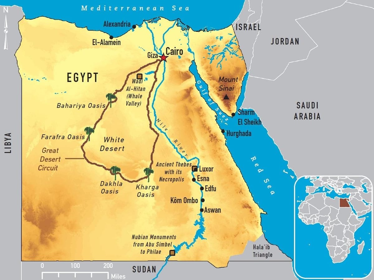 kairo kaardil maailma