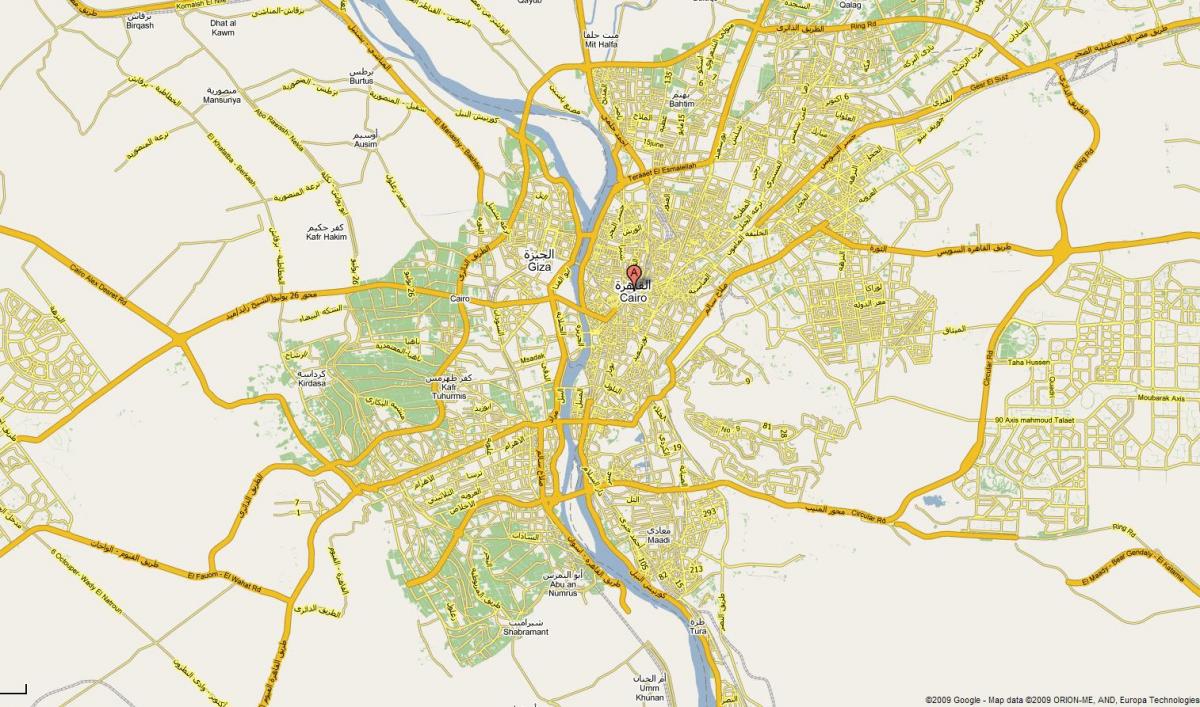 cairo city kaart